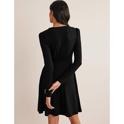 보덴 Boden Jersey Mini Tea Dress - Black