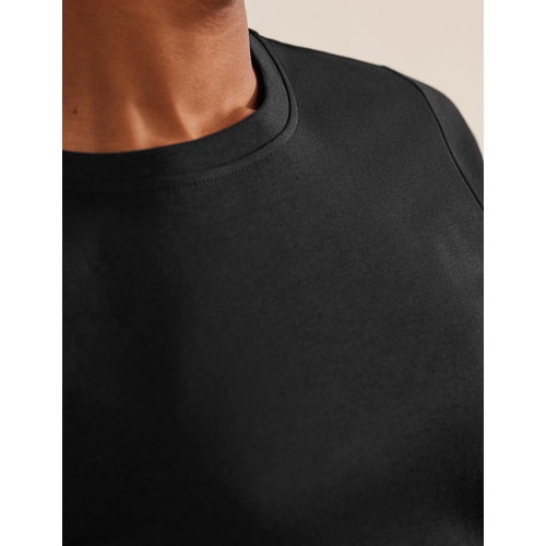 보덴 Boden Perfect Long Sleeve T-Shirt - Black