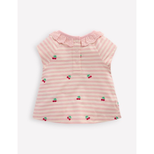 보덴 Boden Embroidered Jersey Top