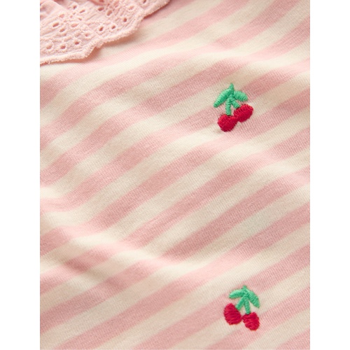 보덴 Boden Embroidered Jersey Top