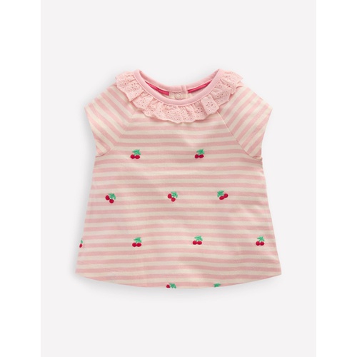 보덴 Boden Embroidered Jersey Top