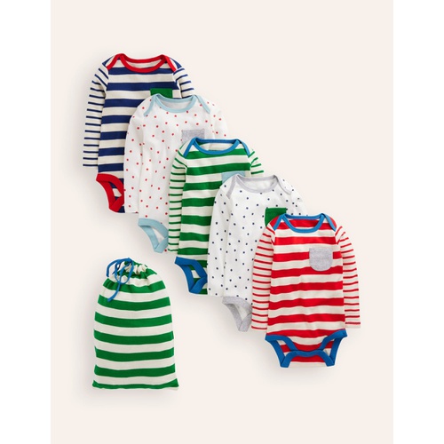 보덴 Boden Striped 5 Pack Bodies