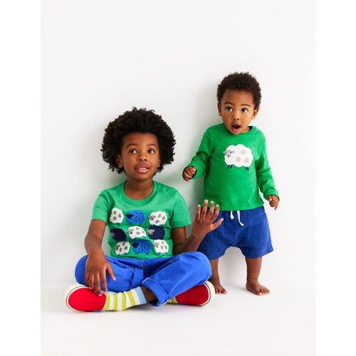 보덴 Boden Boucle Logo T-shirt