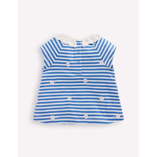 보덴 Boden Embroidered Jersey Top