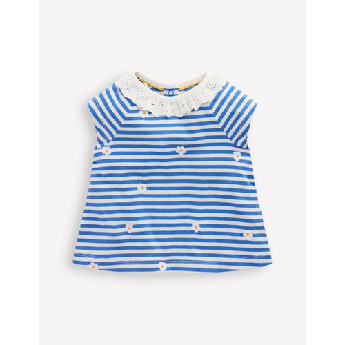 보덴 Boden Embroidered Jersey Top