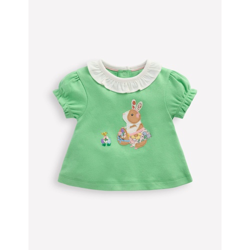 보덴 Boden Ruffle Neck T-Shirt