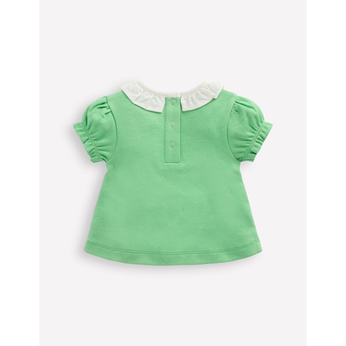 보덴 Boden Ruffle Neck T-Shirt
