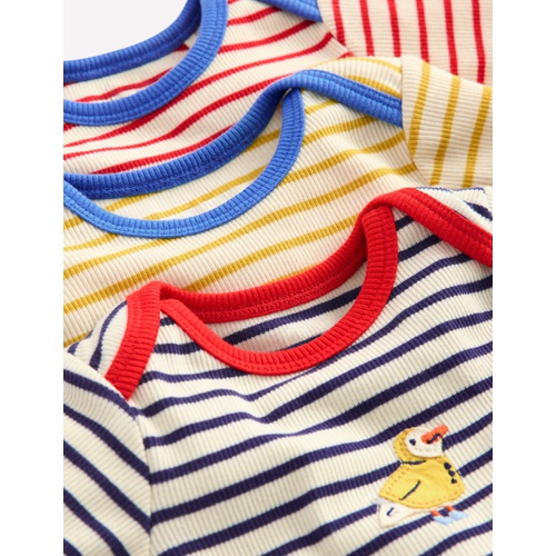 보덴 Boden 3 Pack Ribbed Bodies
