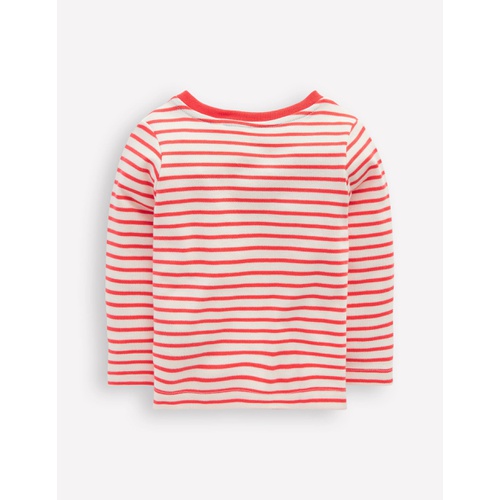 보덴 Boden Long Sleeve Applique T-shirt