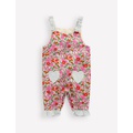Boden Girls Heart Patch Dungaree