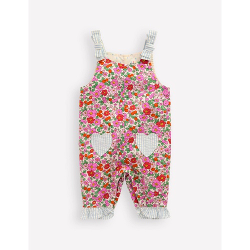 보덴 Boden Girls Heart Patch Dungaree