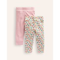 Boden Twin Pack Pointelle Leggings