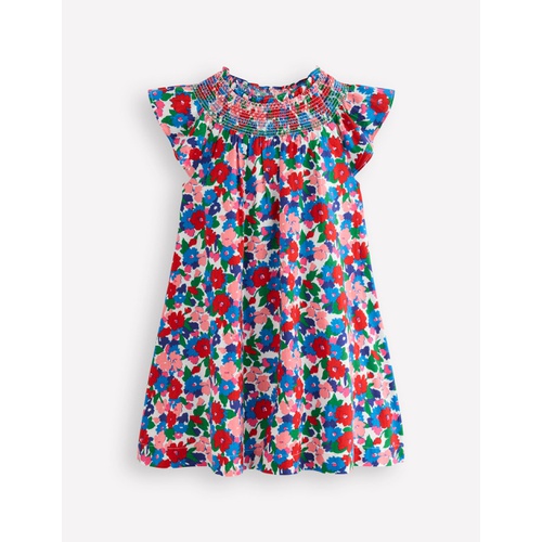 보덴 Boden Holiday Smocked Dress