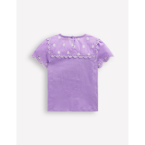 보덴 Boden Broderie Sleeve Tee