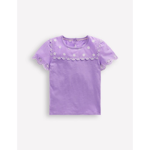 보덴 Boden Broderie Sleeve Tee