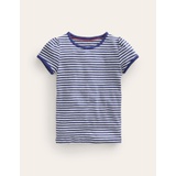 Boden Short Sleeve Pointelle Top