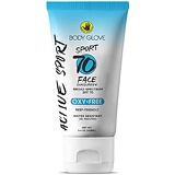 Body Glove Sport SPF70 Face Sunscreen Broad Spectrum UVA/UVB SPF 70, Oxy-Free Reef Friendly, Water Resistant (80 Minutes) 3.4 ounce