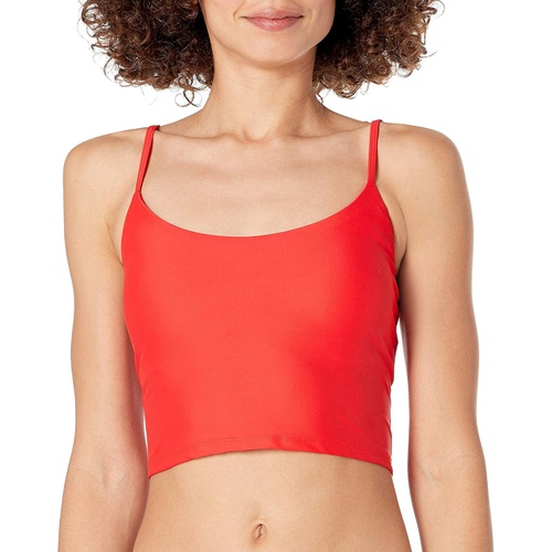  Body Glove Womens Standard Smoothies Norah Solid Crop Bikini Top Swimsuit