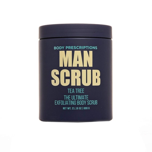  Body Prescriptions Body Scrub for Men, Jar with Twist Top