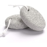 Natural Pumice Stone for Feet, Borogo 2-Pack Lava Pedicure Tools Hard Skin Callus Remover for Feet and Hands - Natural Foot File Exfoliation to Remove Dead Skin, Heels, Elbows, Han