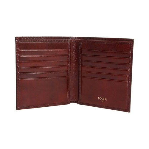  Bosca Old Leather Collection - 12-Pocket Credit Wallet