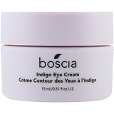 boscia Indigo Eye Cream - Vegan, Cruelty-Free, Natural and Clean Skincare | Wild Indigo Brightening and Color-Correcting Under Eye Cream, 0.51 Fl oz