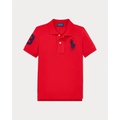 Big Pony Cotton Mesh Polo Shirt