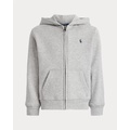 Cotton-Blend-Fleece Hoodie