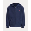 Cotton-Blend-Fleece Hoodie