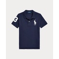 Big Pony Cotton Mesh Polo Shirt