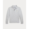 Cotton Interlock Quarter-Zip Pullover