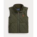 Quilted Fleece-Lined Vest