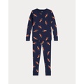 Polo Bear Ribbed Cotton Sleep Set