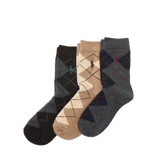 폴로 랄프로렌 Argyle Sock 3-Pack