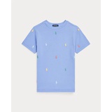 Polo Pony Cotton Mesh Tee