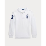 Big Pony Mesh Long-Sleeve Polo