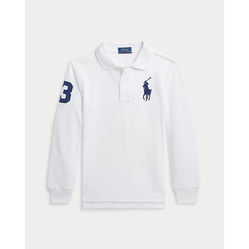 폴로 랄프로렌 Big Pony Mesh Long-Sleeve Polo