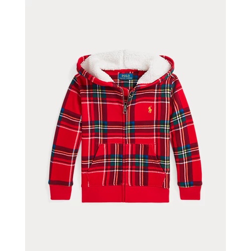 폴로 랄프로렌 Plaid Fleece Full-Zip Hoodie