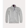 Cotton Full-Zip Sweater