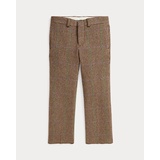 Overcheck Tick-Weave Wool-Blend Trouser