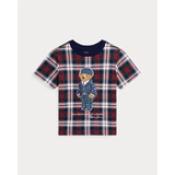 Polo Bear Plaid Cotton Jersey Tee