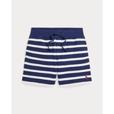 Striped French Terry Short