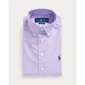 Slim Fit Gingham Cotton Dress Shirt