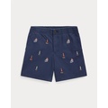 Polo Prepster Embroidered Chino Short