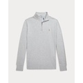 Cotton Interlock Quarter-Zip Pullover