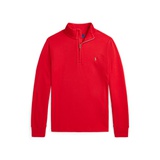 Cotton Interlock Quarter-Zip Pullover