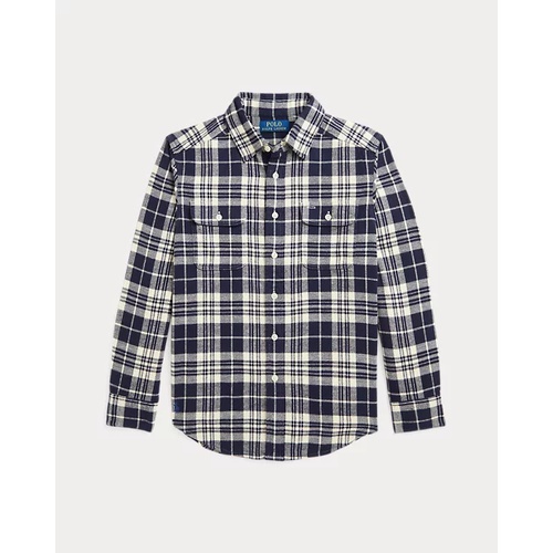 폴로 랄프로렌 Plaid Cotton Flannel Workshirt