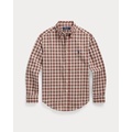 Gingham Cotton Poplin Shirt