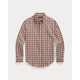 Gingham Cotton Poplin Shirt