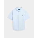 Knit Oxford Short-Sleeve Shirt